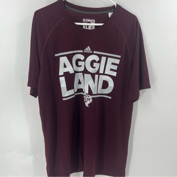 Adidas Climalite Aggieland ShortSleeve Shirt - Picture 2 of 7